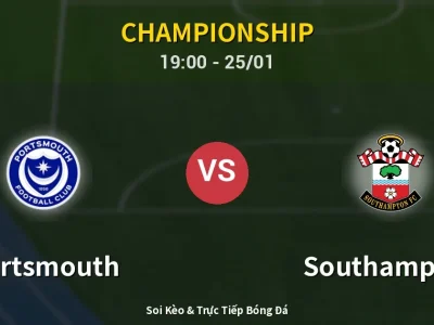 Kết Quả: Portsmouth 1-1 Southampton – Highlight & Bàn Thắng | Championship