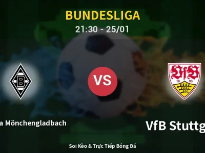 🔴 Trực Tiếp: Borussia Mönchengladbach 0-0 VfB Stuttgart – Link Xem Bundesliga (Full HD)