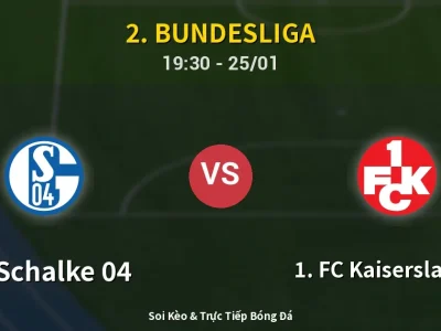Kết Quả: FC Schalke 04 2-2 1. FC Kaiserslautern – Highlight & Bàn Thắng | 2. Bundesliga