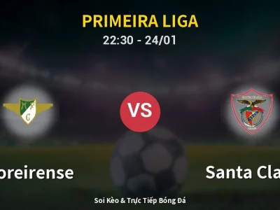 Soi Kèo Moreirense vs Santa Clara – 22:30 24/01 | Nhận Định, Dự Đoán Tỷ Số