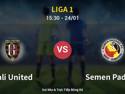 Kết Quả: Bali United 3-3 Semen Padang – Highlight & Bàn Thắng | Liga 1