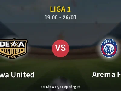 Kết Quả: Dewa United 2-0 Arema FC – Highlight & Bàn Thắng | Liga 1