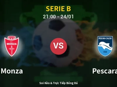 Soi Kèo Monza vs Pescara – 21:00 24/01 | Nhận Định, Dự Đoán Tỷ Số