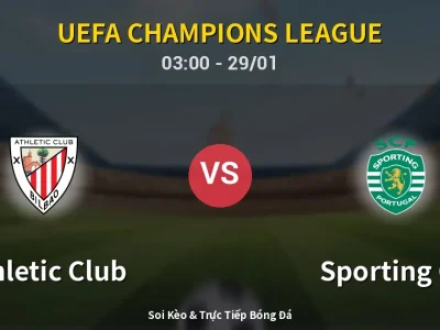 Kết Quả: Athletic Club 2-3 Sporting CP – Highlight & Bàn Thắng | UEFA Champions League
