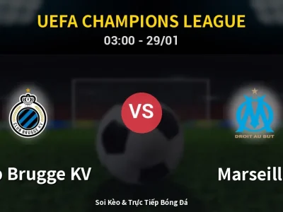 Kết Quả: Club Brugge KV 3-0 Marseille – Highlight & Bàn Thắng | UEFA Champions League