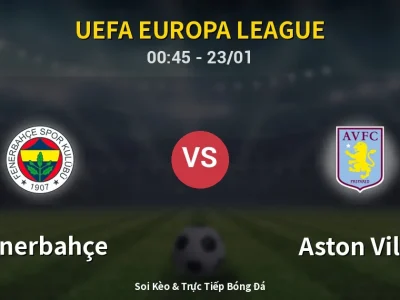 Kết Quả: Fenerbahçe 0-1 Aston Villa – Highlight & Bàn Thắng | UEFA Europa League