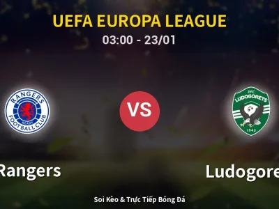 Kết Quả: Rangers 1-0 Ludogorets – Highlight & Bàn Thắng | UEFA Europa League
