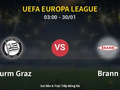 Kết Quả: Sturm Graz 1-0 Brann – Highlight & Bàn Thắng | UEFA Europa League