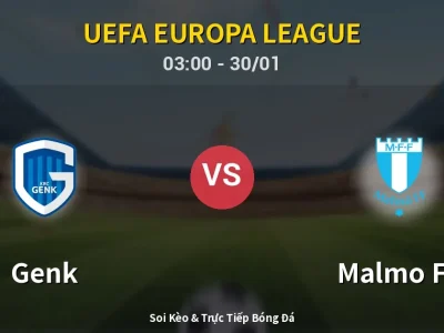 Kết Quả: Genk 2-1 Malmo FF – Highlight & Bàn Thắng | UEFA Europa League