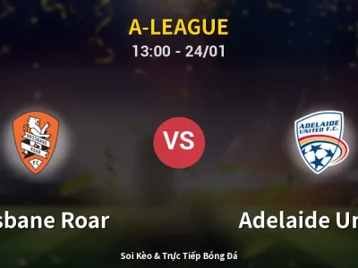 Kết Quả: Brisbane Roar 2-3 Adelaide United – Highlight & Bàn Thắng | A-League