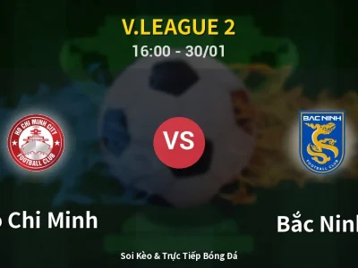 Kết Quả: Ho Chi Minh 0-1 Bắc Ninh – Highlight & Bàn Thắng | V.League 2