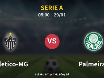 Kết Quả: Atletico-MG 2-2 Palmeiras – Highlight & Bàn Thắng | Serie A