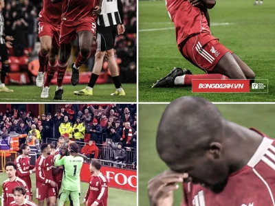 Konate Bật Khóc Sau Bàn Thắng Xúc Động, HLV Slot Tiết Lộ Câu Chuyện Đằng Sau