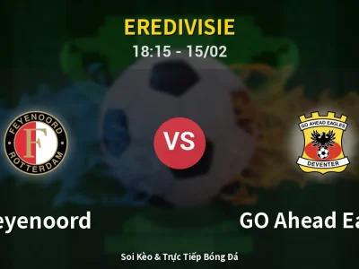 Kết Quả: Feyenoord 1-0 GO Ahead Eagles – Highlight & Bàn Thắng | Eredivisie