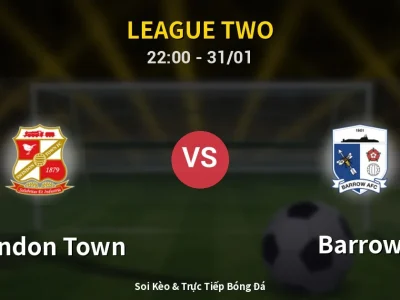 Soi Kèo Swindon Town vs Barrow – 22:00 31/01 | Nhận Định, Dự Đoán Tỷ Số