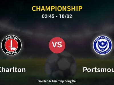 Kết Quả: Charlton 1-3 Portsmouth – Highlight & Bàn Thắng | Championship