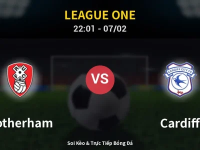 Soi Kèo Rotherham vs Cardiff – 22:01 07/02 | Nhận Định, Dự Đoán Tỷ Số