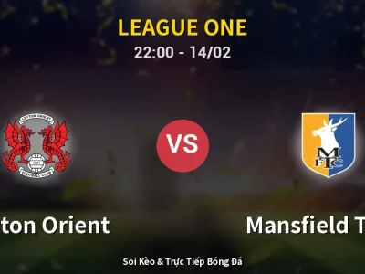 Soi Kèo Leyton Orient vs Mansfield Town – 22:00 14/02 | Nhận Định, Dự Đoán Tỷ Số
