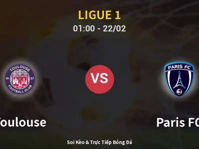 Kết Quả: Toulouse 1-1 Paris FC – Highlight & Bàn Thắng | Ligue 1