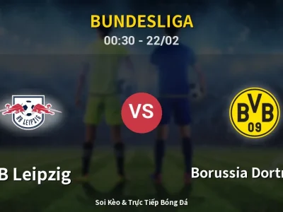 Kết Quả: RB Leipzig 2-2 Borussia Dortmund – Highlight & Bàn Thắng | Bundesliga