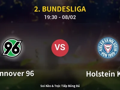 Kết Quả: Hannover 96 3-1 Holstein Kiel – Highlight & Bàn Thắng | 2. Bundesliga