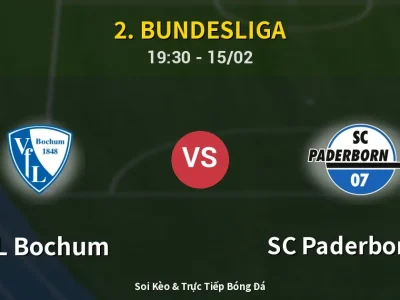 Kết Quả: VfL Bochum 0-0 SC Paderborn 07 – Highlight & Bàn Thắng | 2. Bundesliga