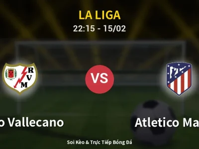 🔴 Trực Tiếp: Rayo Vallecano 0-0 Atletico Madrid – Link Xem La Liga (Full HD)