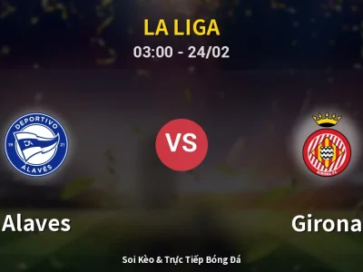 Kết Quả: Alaves 2-2 Girona – Highlight & Bàn Thắng | La Liga