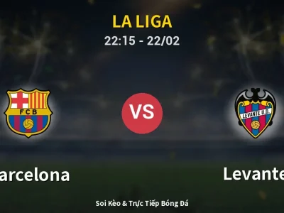 Soi Kèo Barcelona vs Levante – 22:15 22/02 | Nhận Định, Dự Đoán Tỷ Số