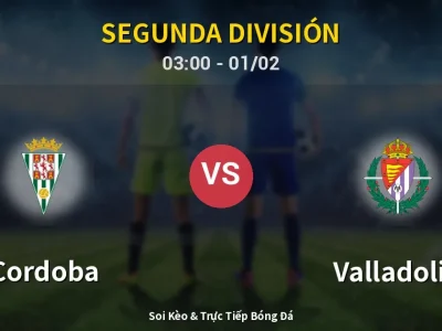Kết Quả: Cordoba 3-1 Valladolid – Highlight & Bàn Thắng | Segunda División
