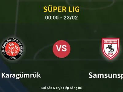 Kết Quả: Fatih Karagümrük 0-0 Samsunspor – Highlight & Bàn Thắng | Süper Lig