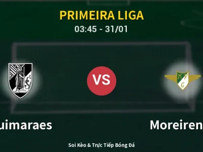 Kết Quả: Guimaraes 1-0 Moreirense – Highlight & Bàn Thắng | Primeira Liga