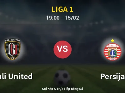 Kết Quả: Bali United 0-1 Persija – Highlight & Bàn Thắng | Liga 1