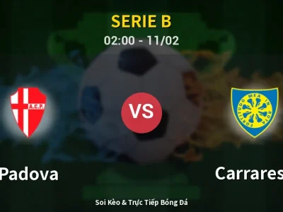 Kết Quả: Padova 1-0 Carrarese – Highlight & Bàn Thắng | Serie B