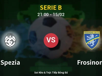 🔴 Trực Tiếp: Spezia 0-2 Frosinone – Link Xem Serie B (Full HD)