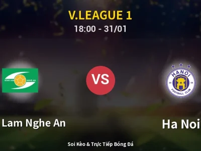 Kết Quả: Song Lam Nghe An 1-3 Ha Noi – Highlight & Bàn Thắng | V.League 1