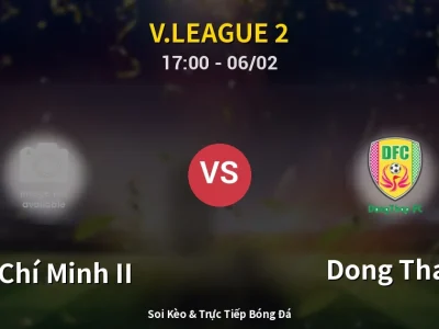 Kết Quả: Hồ Chí Minh II 0-0 Dong Thap – Highlight & Bàn Thắng | V.League 2