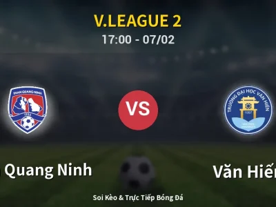 Kết Quả: Than Quang Ninh 1-1 Văn Hiến – Highlight & Bàn Thắng | V.League 2