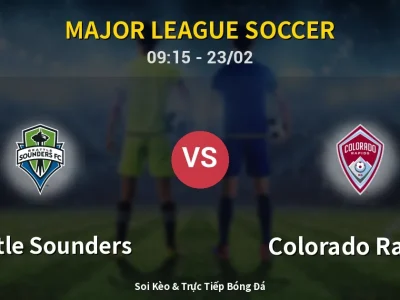 Kết Quả: Seattle Sounders 2-0 Colorado Rapids – Highlight & Bàn Thắng | Major League Soccer