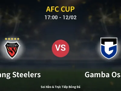 Kết Quả: Pohang Steelers 1-1 Gamba Osaka – Highlight & Bàn Thắng | AFC Cup