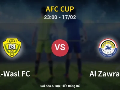 Soi Kèo Al-Wasl FC vs Al Zawra’a – 23:00 17/02 | Nhận Định, Dự Đoán Tỷ Số