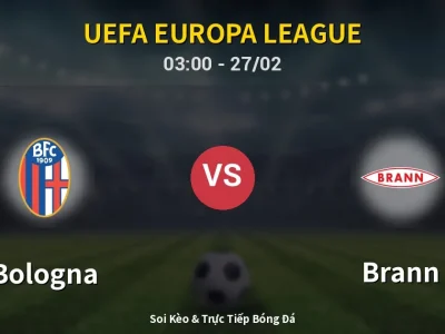 Kết Quả: Bologna 1-0 Brann – Highlight & Bàn Thắng | UEFA Europa League