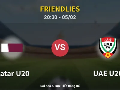 Soi Kèo Qatar U20 vs UAE U20 – 20:30 05/02 | Nhận Định, Dự Đoán Tỷ Số