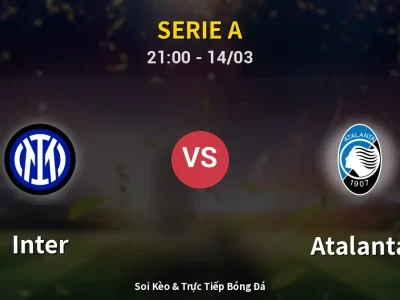 🔴 Trực Tiếp: Inter 1-0 Atalanta – Link Xem Serie A (Full HD)