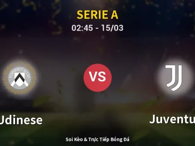 Kết Quả: Udinese 0-1 Juventus – Highlight & Bàn Thắng | Serie A