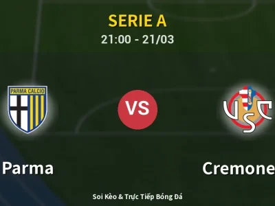 Soi Kèo Parma vs Cremonese – 21:00 21/03 | Nhận Định, Dự Đoán Tỷ Số