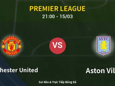 Soi Kèo Manchester United vs Aston Villa – 21:00 15/03 | Nhận Định, Dự Đoán Tỷ Số