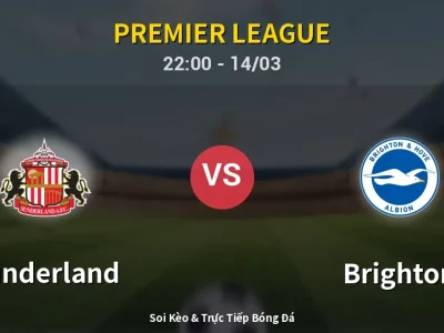 Soi Kèo Sunderland vs Brighton – 22:00 14/03 | Nhận Định, Dự Đoán Tỷ Số