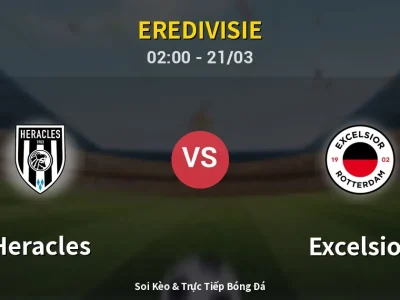Kết Quả: Heracles 1-1 Excelsior – Highlight & Bàn Thắng | Eredivisie