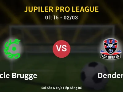 Kết Quả: Cercle Brugge 0-0 Dender – Highlight & Bàn Thắng | Jupiler Pro League